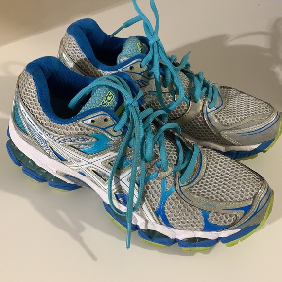 ASICS Gel Nimbus Running Shoes T485N - Picture 2 of 7